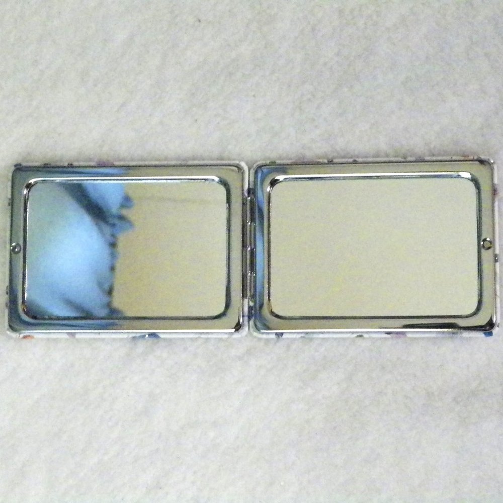 Compact Mirror Embellished Feathers - Picture 5 of 6